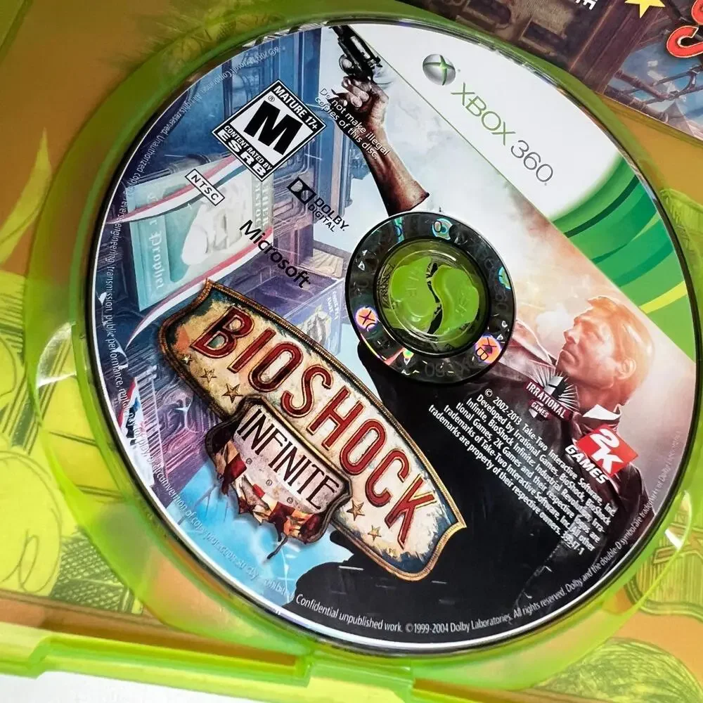 BioShock Infinite‎ (Microsoft Xbox 360, 2013) Complete CIB Tested 2K Games
